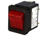 &Icirc;ntrerupător de supracurent 10A DPST 240VAC 60VDC