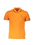 Cumpara ieftin Tricou polo, cu mini logo, Regular fit, Portocaliu, M