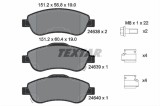 Set placute frana TEXTAR 2463801
