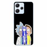 Husa compatibila cu Xiaomi Redmi 12 4G Silicon Gel Tpu Model Rick And Morty Connected