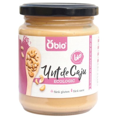 Crema tartinabila de Caju Bio 250 grame Obio foto