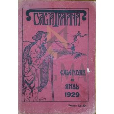 CALENDARUL &quot; DACIA TRAIANA &quot; PE ANUL 1929