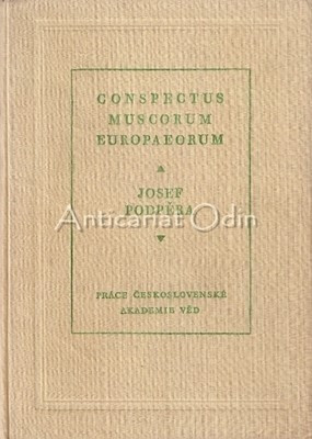 Conspectus Muscorum Europaeorum - Josef Podpera foto