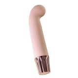 Vibrator Crushious Mellow Gee Mini, 10 Moduri Vibratii, Silicon+ABS, USB, Roz, 13,5 cm