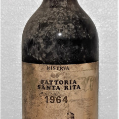 Z 40- VIN ROSU BAROLO DOC, FATTORIA SANTA RITA, CL 72 GR 13 RECOLTARE 1964