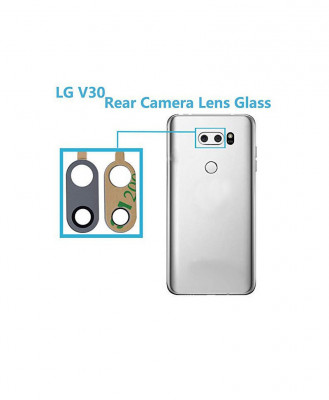 Geam Camera LG V30, H930 Argintiu foto