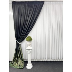 Draperie Osaka, negru&amp;amp;amp;verde