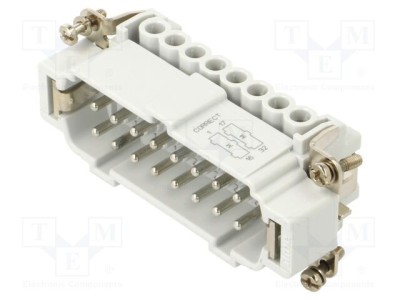 Conector ILME HDC JNE tată 16 pini 16A 600V foto
