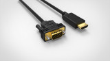 Cablu HDMI cu chip la VGA 1.8m, Well