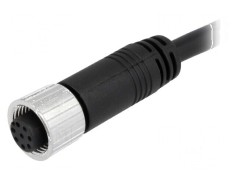 Conector M12 mufă PIN 8 mamă A-DeviceNet / CANopen 1m