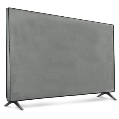 Husa de praf pentru televizor 65 inch, Kwmobile, Gri, Textil, 51704.25 foto