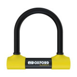 Anti-furt disc fr&acirc;nă with alarm Alarm-D OXFORD colour black/yellow 208mm x 198mm mandrel 16mm