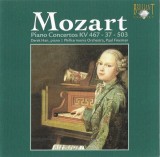 Wolfgang Amadeus Mozart - Piano Concertos KV 467 - KV 37 - KV 503, CD