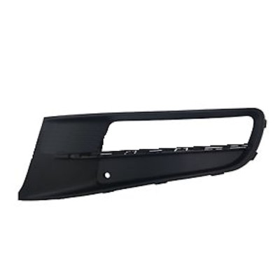 Grila bara fata Vw Sharan (7n) 04.2010-, parte montare partea stanga, cu gaura proiector, 955227-3, Aftermarket foto