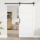 vidaXL ușă interioară &ldquo;ORKDAL&rdquo; Alb 93x202x4 cm Lemn Solid Pin