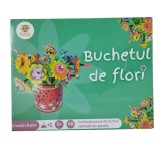 Set de creatie - Buchetul de flori, Bufnitel