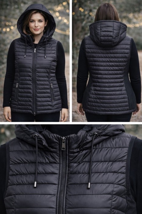 Vesta cu elastic negruMarimea