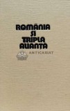 Romania si Tripla Alianta, Gheorghe Nicolae Cazan, 1979, Editura Stiintifica, Cartonata, 468 Pagini, Istorie, Stare Foarte Buna