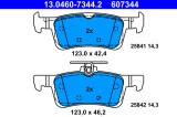 ATE 13.0460-7344.2 set placute frana,frana disc