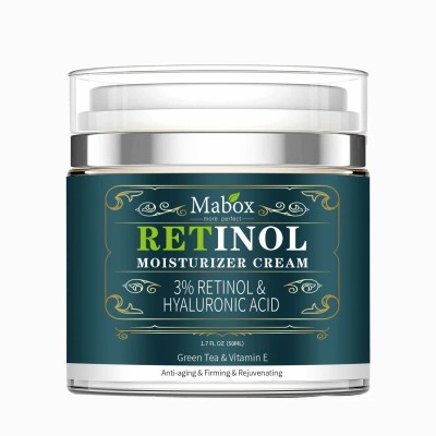 Crema hidratanta de fata Mabox Retinol 3% Acid Hialuronic si Vitamina E 50 ml foto