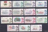 DB1 Colonii QE II 1967 Bahamas Corabii Fauna Marina Transporturi 15 v. MNH