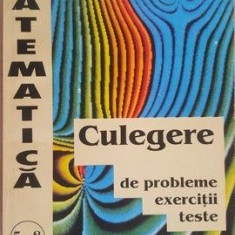 Matematica culegere de probleme, exercitii, teste- Ioan Dancila