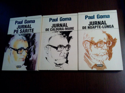 PAUL GOMA - Jurnal - 3 Volume - Editura Nemira, 1997 foto