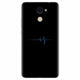Husa silicon pentru Huawei Y7 Prime 2017, Heartbeat