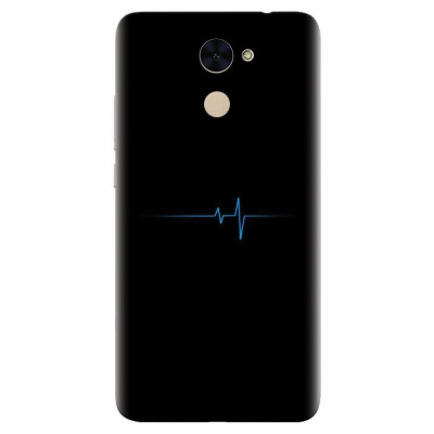Husa silicon pentru Huawei Y7 Prime 2017, Heartbeat foto
