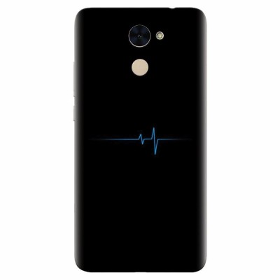 Husa silicon pentru Huawei Enjoy 7 Plus, Heartbeat foto