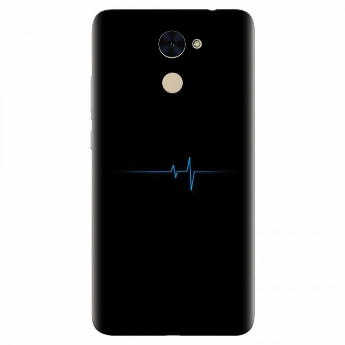 Husa silicon pentru Huawei Y7 Prime 2017, Heartbeat