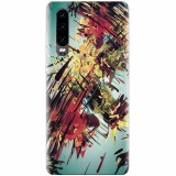 Husa silicon pentru Huawei P30, Complex Abstract Colorful 3D Drawing