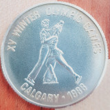 832 Afghanistan 500 Afghanis 1986 1988 Winter Olympics, Calgary km 1004 argint, Europa