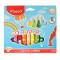 Carioci Color Peps My first Jumbo 12 culori/set, Maped