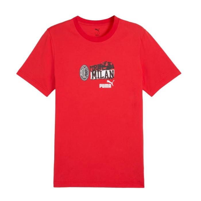 AC Milan tricou de bărbați ftblNRGY red - M