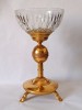 Impresionant si Rar Centru de Masa Aurit, Francez, Victorian, 41,6cm