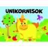 Pancsol&oacute;k&ouml;nyv szivaccsal - Unikornis