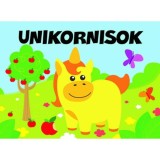 Pancsol&oacute;k&ouml;nyv szivaccsal - Unikornis