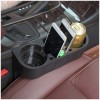 Suport Pahar Auto, Montare Laterala Scaun, Universal, Negru, Plastic, 28x21x10 cm, Organizator Auto