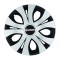 Set 4 Capace Roti Top Gri-Negru R15, Compatibil Cu Daewoo
