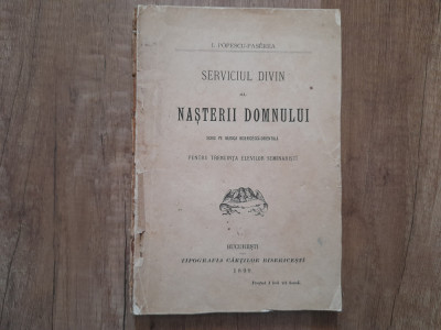 Serviciul Divin al Nasterii Domnului - I. Popescu Paserea, 1899 foto