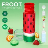 Cumpara ieftin Sticla cu infuzor pentru fructe - Watermelon | Just Mustard