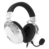 Casti Gaming Head-band HATOR HYPERGANG 3 Hi-Res, Wired, Alb