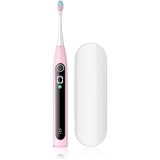 Oclean X Kids Set periuta de dinti cu ultrasunete pentru copii cu trusă de călătorie Pink 1 buc