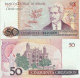 1987, 50 cruzados (P-210b) - Brazilia - stare UNC