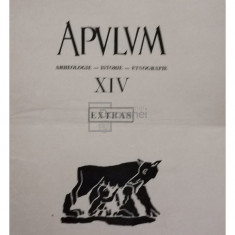 Apulum - Arheologie, istorie, etnografie, vol. XIV (editia 1976)