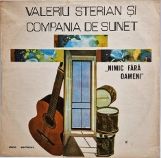 VALERIU STERIAN &amp; COMPANIA DE SUNET Nimic Fara Oameni_vinyl LP_Electrecord 1989