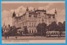 (31) CARTE POSTALA BUCURESTI - MINISTERUL DE EXTERNE - 1936 foto