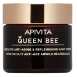 Apivita Crema de noapte anti-age &amp; replenishing Queen Bee Absolute, 50ml