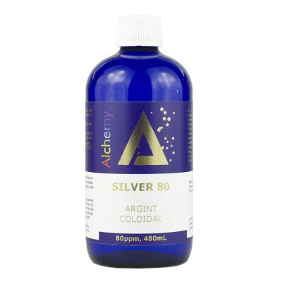 ARGINT COLOIDAL SILVER 80 80PPM&amp;quot;ALCHEMY&amp;quot; 480ml AGHORAS foto